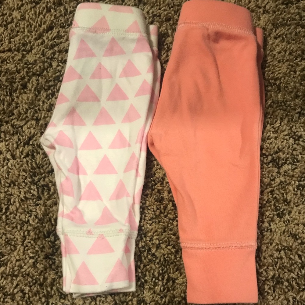 Baby girl newborn cloud island leggings